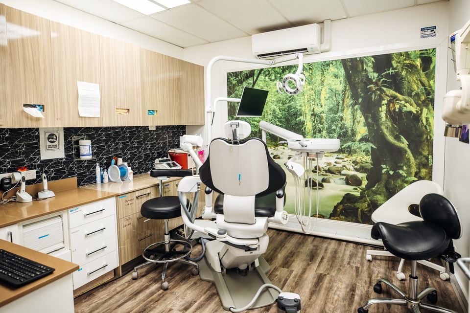 Modern treatment room